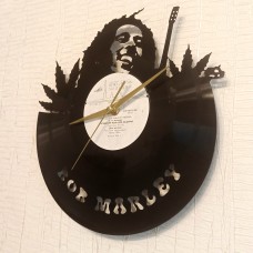 Часы на виниле Bob Marley-2