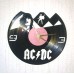 Часы на виниловой пластинке ACDC