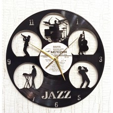 Часы на виниле Jazz 3