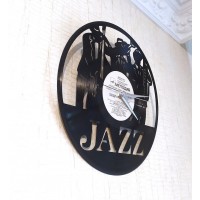 Часы на виниле Jazz-2