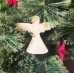 Деревянная ёлочная игрушка Ангелочек