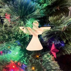 Деревянная игрушка на елку Ангел