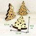 Новогодний декор из дерева Елочка