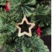 Деревянная ёлочная игрушка Звезда