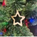 Деревянная ёлочная игрушка Звезда
