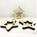 Деревянная ёлочная игрушка Звезда