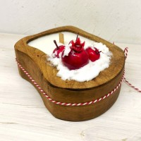 Ароматическая свеча ручной работы