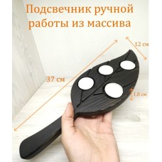 Подсвечник из дерева 