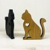 Деревянная игрушка Кошечки