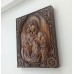 Деревянная икона Божья Матерь Федоровская из дуба